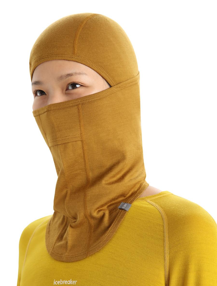 Clove Women\'s Icebreaker Unisex Merino Oasis Balaclava Headband | USA 1467TCEV